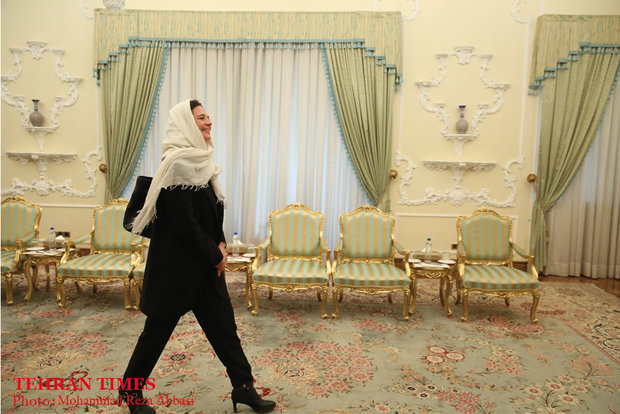 Rouhani meets with head of Belgium Senate