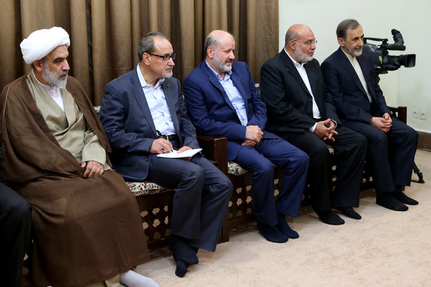 Leader receives Islamic Jihad Leader Abdullah Shalah