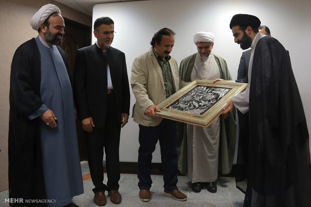 مراسم تجلیل از مجید مجیدی در قم