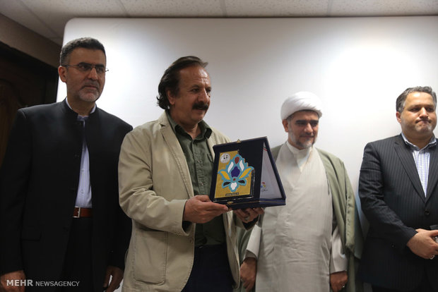مراسم تجلیل از مجید مجیدی در قم