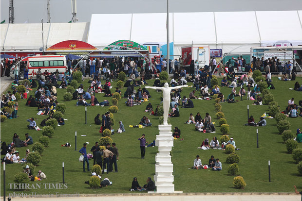 Second day of Tehran Book Fair