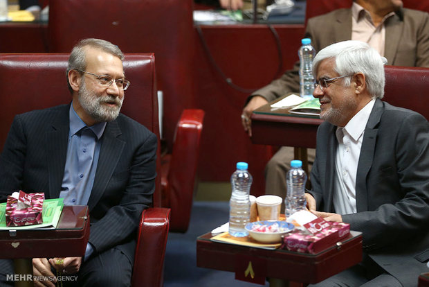 اختلاف‌نظر امیدی‌ها بر سر عارف/تمایل روحانی به ریاست لاریجانی است