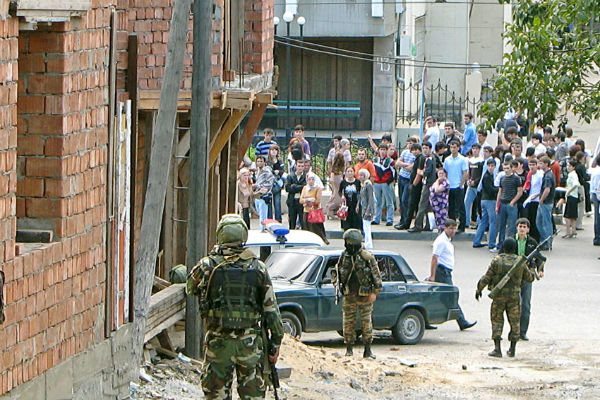 چیچینا میں چرچ پر حملے میں 7 افراد ہلاک