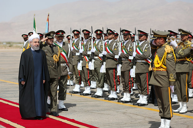 President Rouhani in Kerman for provincial tour