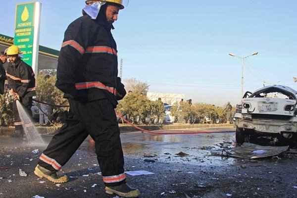 شمار تلفات انفجارهای ننگرهار افغانستان به ۱۲۳ نفر افزایش یافت