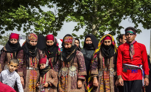 Traditional wedding ceremony in northeastern Iran