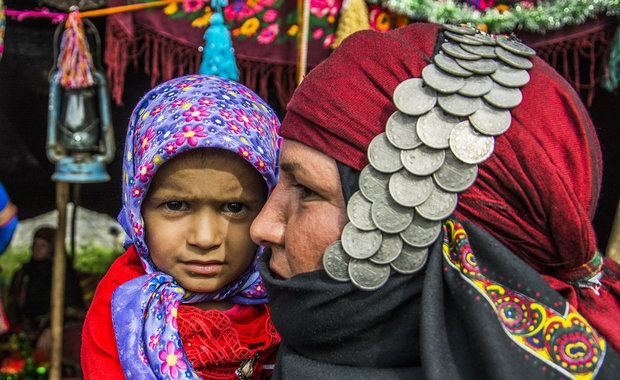 Traditional wedding ceremony in northeastern Iran