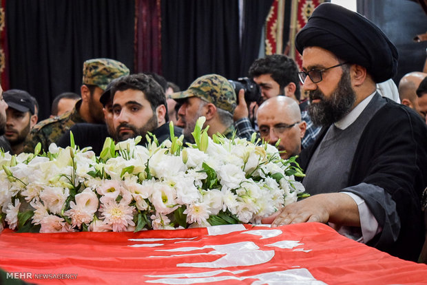 Lebanon holds funeral for Hezbollah commander