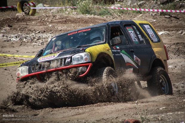 Qazvin hosts off-road competitions