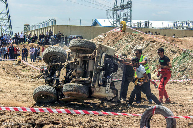 Qazvin hosts off-road competitions