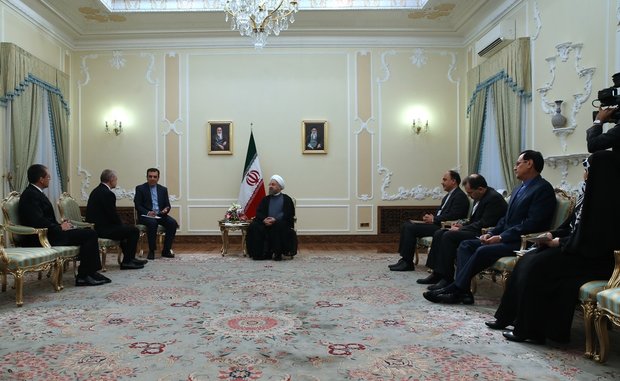 Ambassadors of four countries present credentials to Rouhani