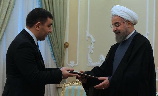 Ambassadors of four countries present credentials to Rouhani