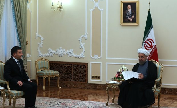 Ambassadors of four countries present credentials to Rouhani