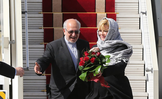 Croatian president arrives in Tehran