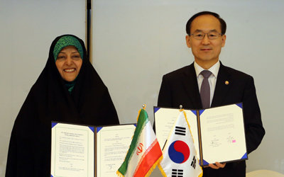 S Korea, Iran sign MoU for coop. on environment