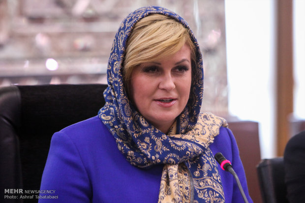 الرئيسة الكرواتية تعرب عن مواساتها لضحايا الهجومين الإرهابيين في طهران