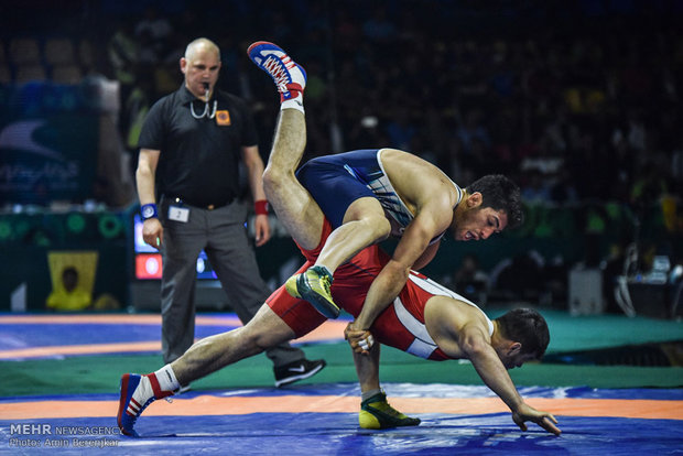 Iran champion of Greco-Roman Wrestling World Cup