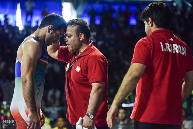 Iran champion of Greco-Roman Wrestling World Cup