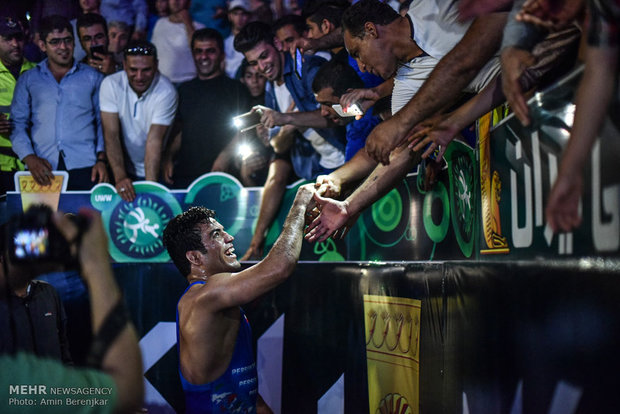 Iran champion of Greco-Roman Wrestling World Cup