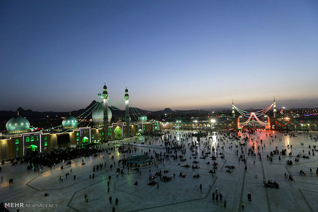 مسجد جمکران در آستانه نیمه شعبان 