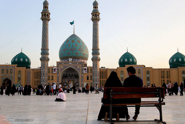 مسجد جمکران در آستانه نیمه شعبان 