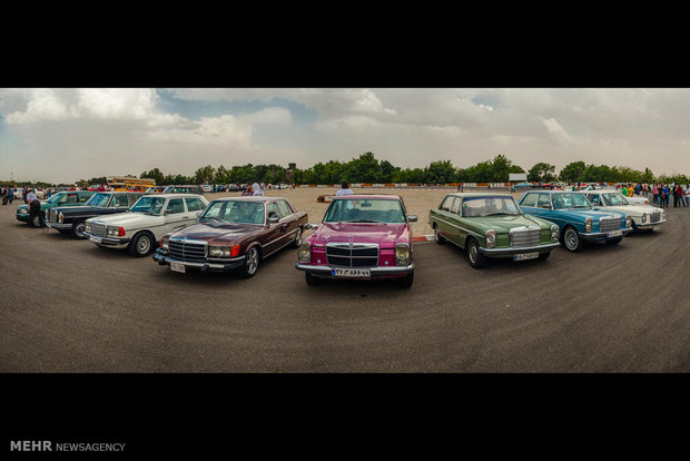 Classic cars collection in Tehran