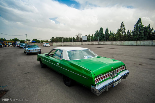 Classic cars collection in Tehran