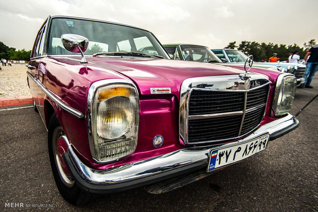 Classic cars collection in Tehran