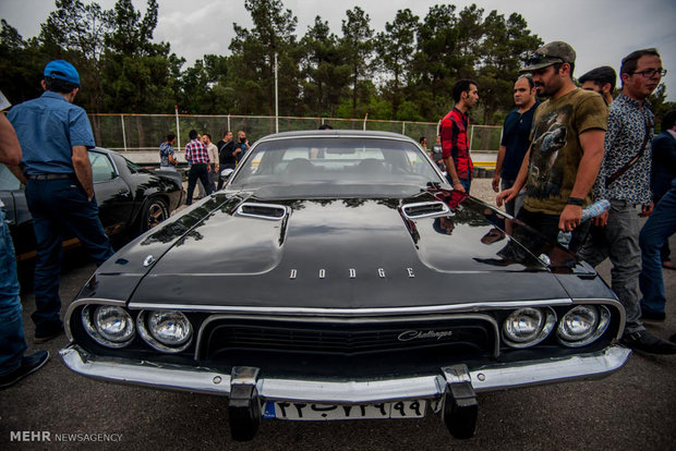 Classic cars collection in Tehran