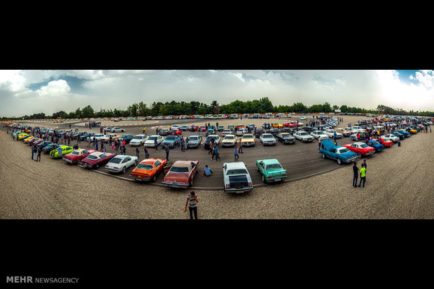 Classic cars collection in Tehran