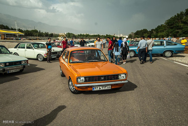 Classic cars collection in Tehran