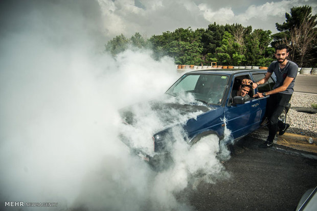 Classic cars collection in Tehran