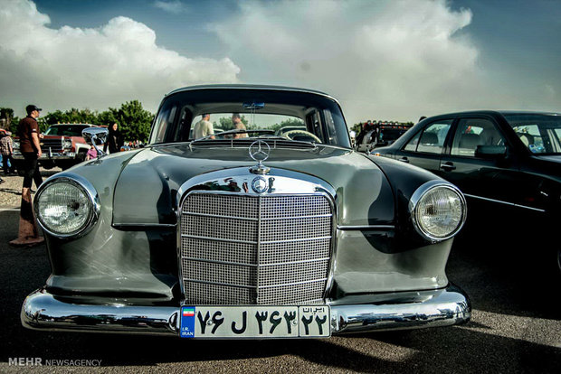 Classic cars collection in Tehran