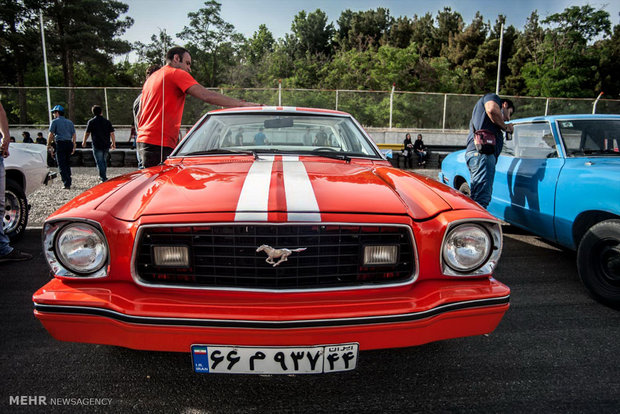 Classic cars collection in Tehran