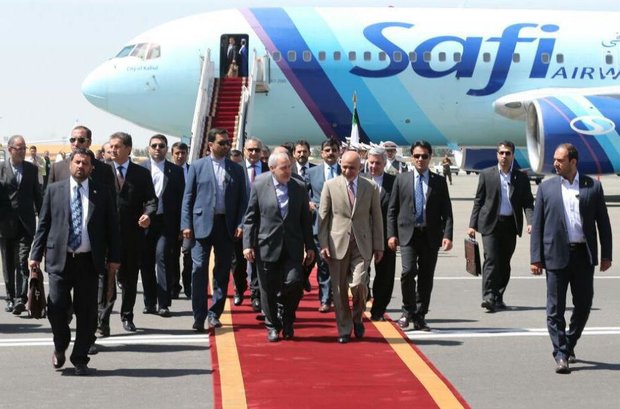 Afghan president arrives in Tehran