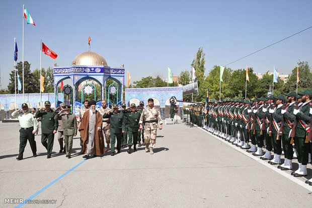 مراسم دانش‌آموختگی دانشجویان دانشگاه امام حسین علیه‌السلام