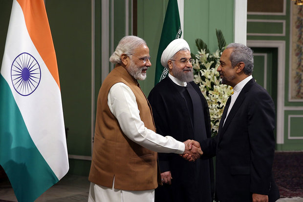 Rouhani officially welcomes Indian PM
