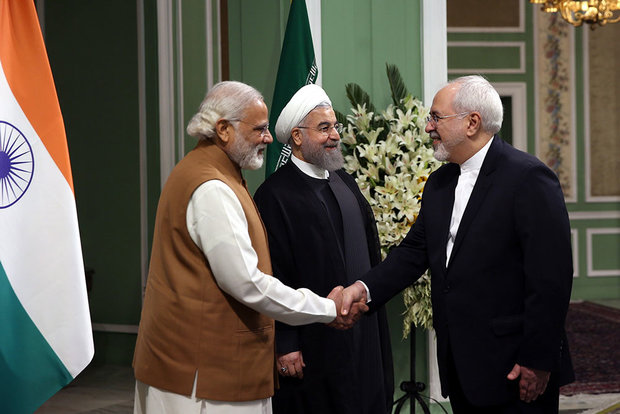 Rouhani officially welcomes Indian PM