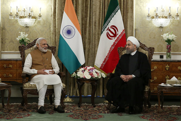 Rouhani officially welcomes Indian PM