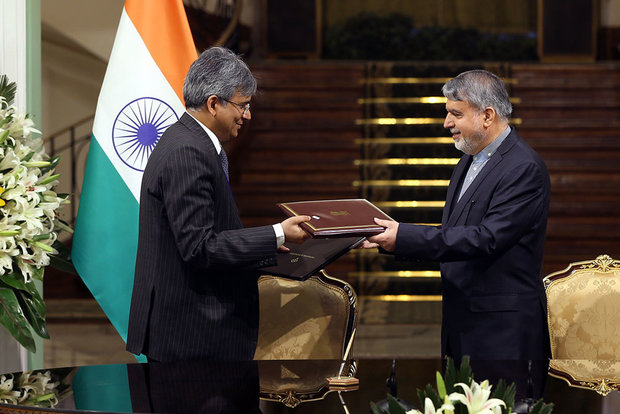  Iran-India sign 12 agreements