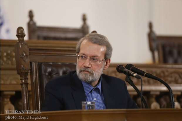 Hakim, Haniyeh, felicitate Larijani on re-election