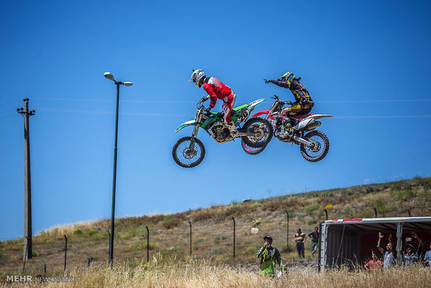 Qazvin hosts Silk Road Motocross Cup