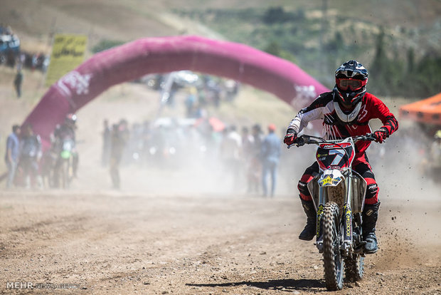 Qazvin hosts Silk Road Motocross Cup