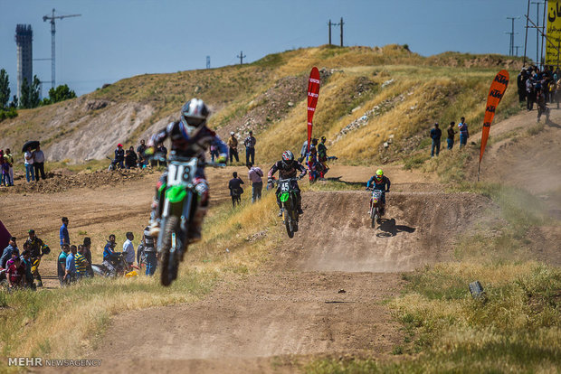 Qazvin hosts Silk Road Motocross Cup