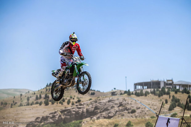 Qazvin hosts Silk Road Motocross Cup