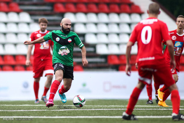 Iran beats Slovakia at Art-football–2016 