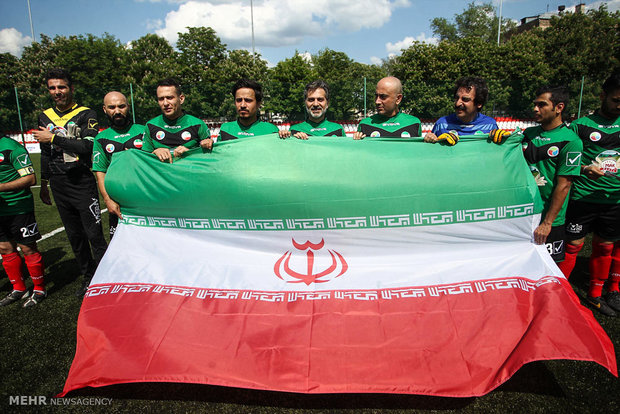 Iran beats Slovakia at Art-football–2016 