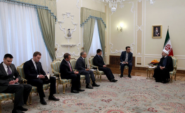 Rouhani meets Ukraine FM