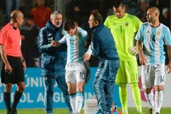 «لیونل مسی» در بازی با شیلی نیمکت نشین است