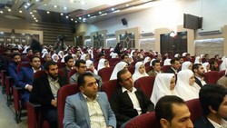 برگزاری مراسم جشن ازدواج ۱۶۶ زوج بسیجی در کرمانشاه